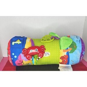 Baby‎ Einstein Sea Life Round Learning Activity Pillow Blue Reef Rainforest